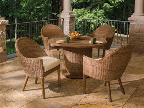Lloyd Flanders Tobago Wicker Dining Set