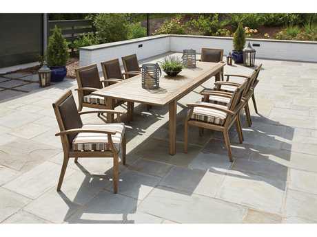 Lloyd Flanders Wildwood Teak Dining Set