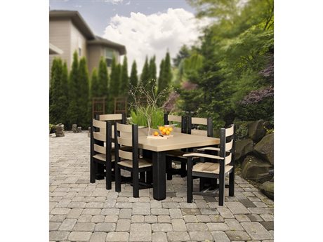 LuxCraft Recycled Plastic Dining Set