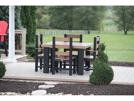 LuxCraft Recycled Plastic Dining Set