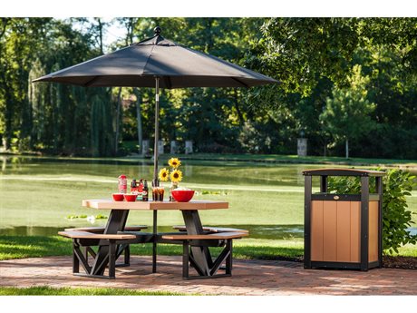 LuxCraft Porcelain Picnic Dining Set