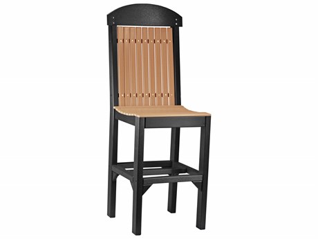 LuxCraft Recycled Plastic Regular Bar Height Chair