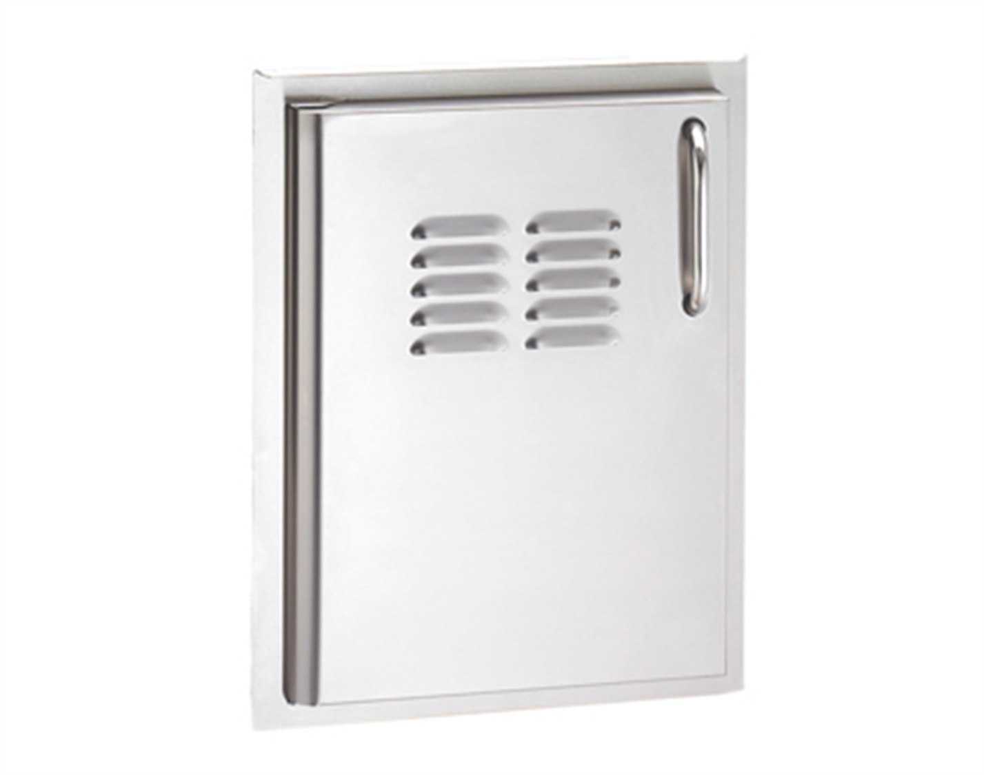 Fire Magic Select Stainless Steel Single Access Door with Louvers 339201