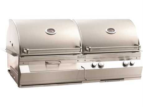 Fire Magic Dual hood 46 Inch Built-In Natural Gas And Charcoal Combo Grill With Rotisserie