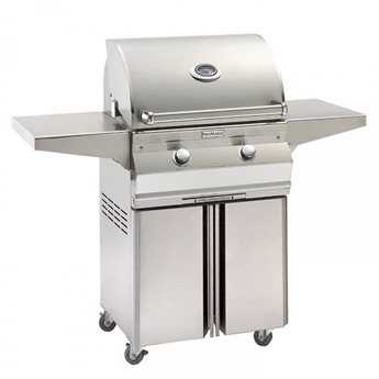 Fire Magic Stainless Steel Choice 24'' C430 On Cart Analog Patio BBQ Grill