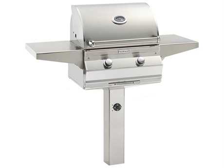 Fire Magic Choice Grill On In-Ground Post Mount