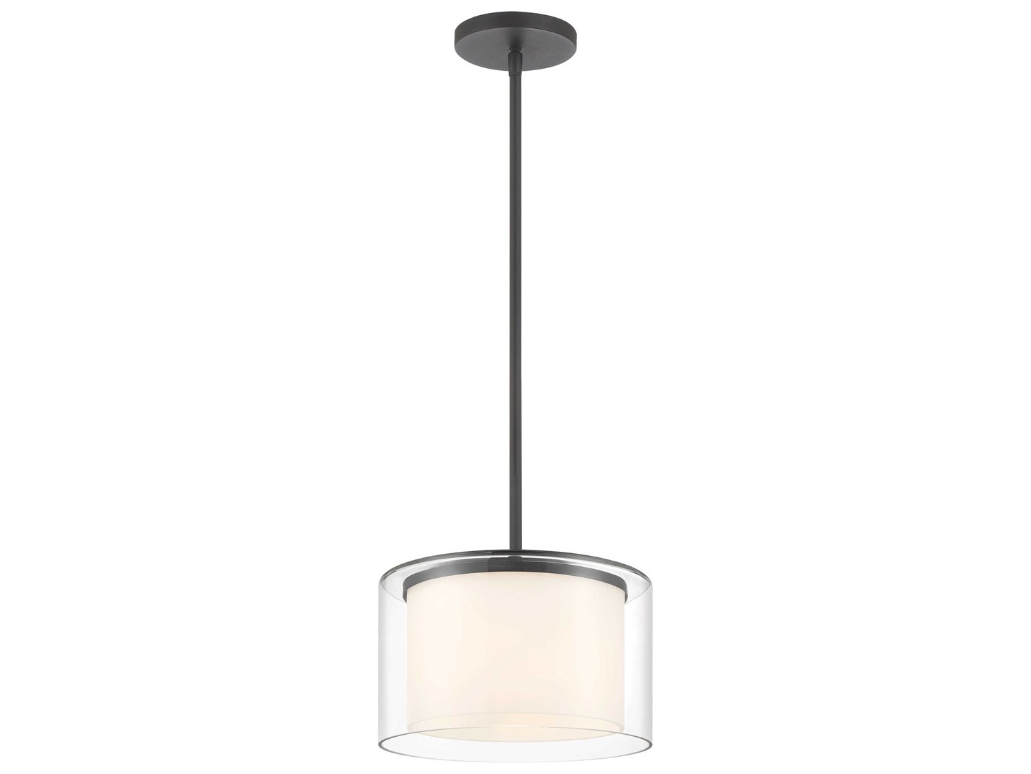 Minka Lavery Overland Park Coal 1 Light 10 Wide Mini Pendant MGO410266