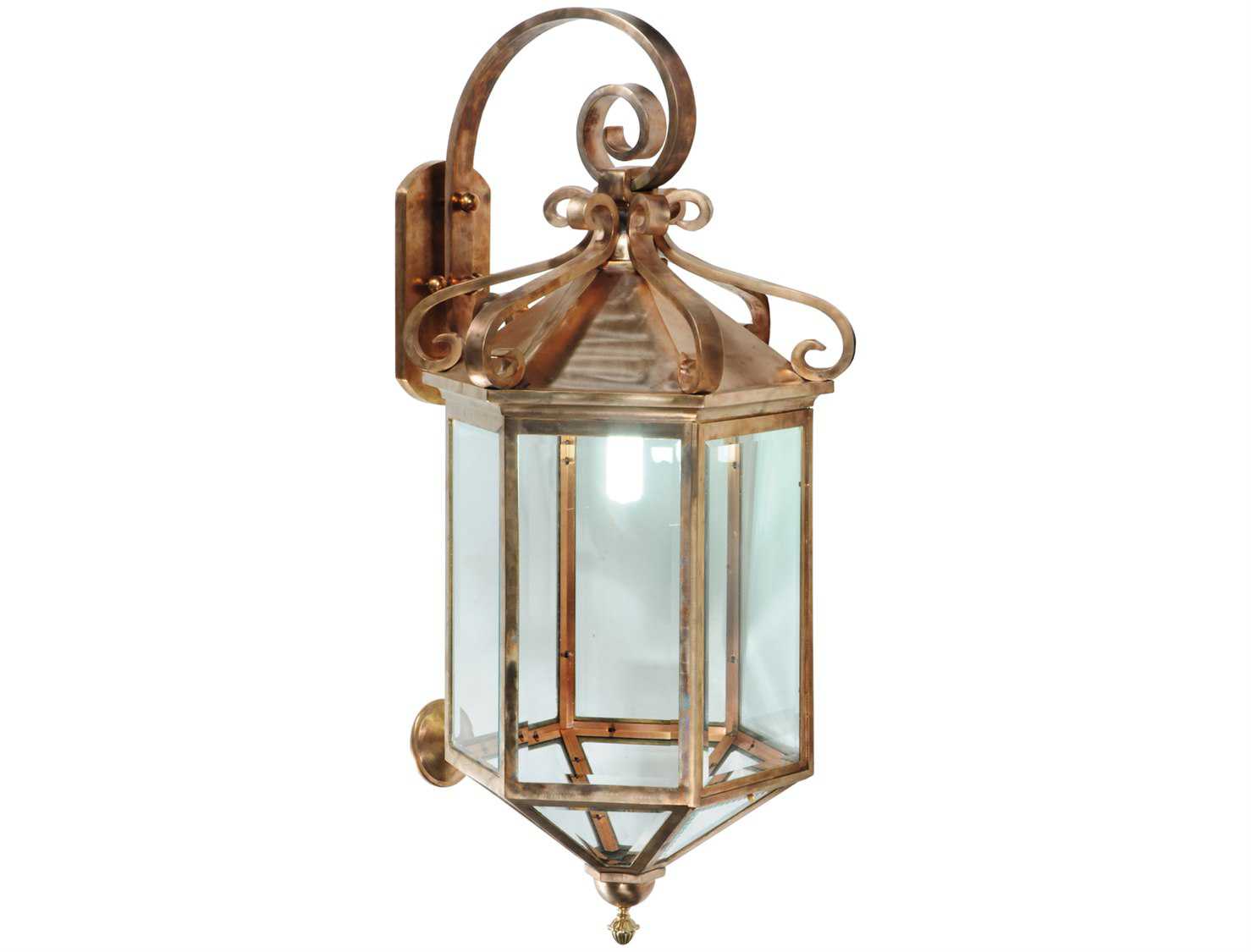 Meyda Tiffany Anza Lantern Outdoor Wall Light 122800