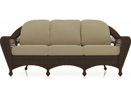 Forever Patio Quick Ship Catalina Sable Round Wicker Sofa