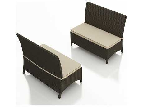 Forever Patio Quick Ship Hampton Dining Loveseat Bench Replacement Cushions
