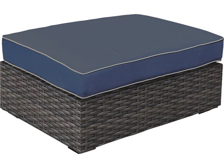 Forever Patio Quick Ship Horizon Coffee Table Ottoman Replacement Cushions