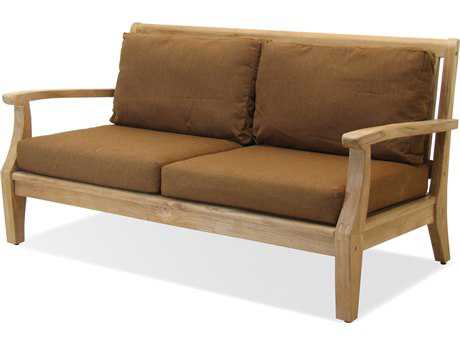 Forever Patio Quick Ship Miramar Plantation Teak Sofa