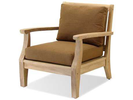 Forever Patio Quick Ship Miramar Plantation Miramar Plantation Teak Lounge Chair Replacement Cushions