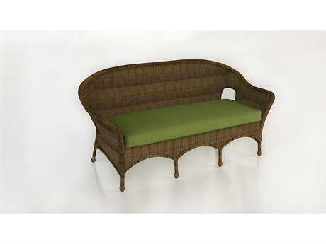 Forever Patio Quick Ship Rockport Chestnut Wicker Sofa