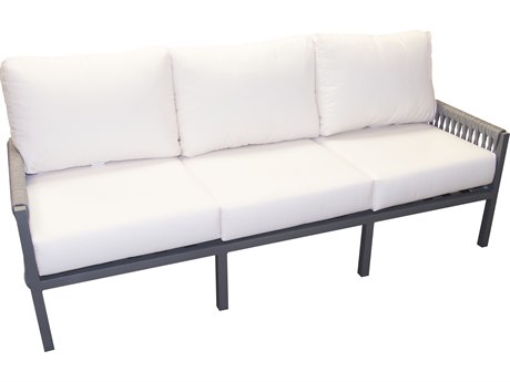 Forever Patio Selene Sterling Aluminum Sofa