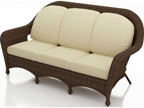 Forever Patio Quick Ship Winslow Cocoa Wicker Sofa