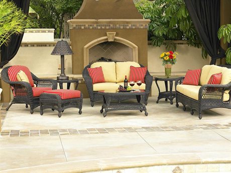 Forever Patio Catalina Wicker Lounge Set