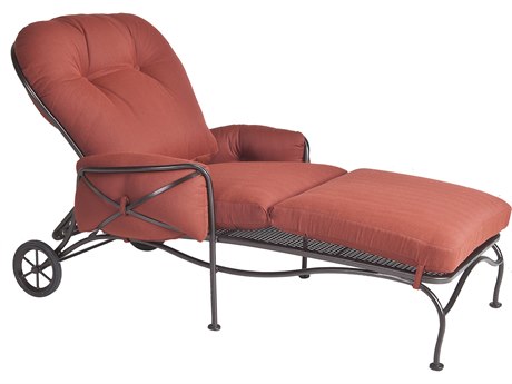 OW Lee Cambria Wrought Iron Adjustable Chaise