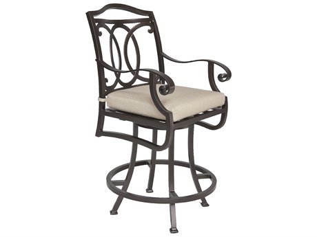 OW Lee Palisades Aluminum Swivel Counter Stool