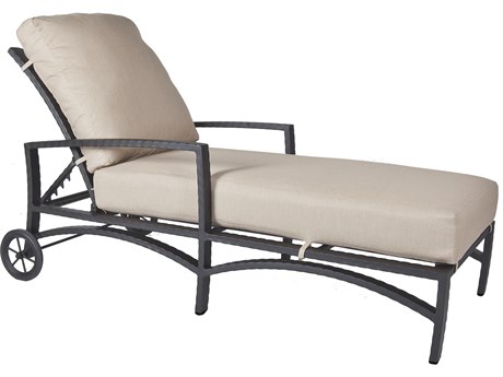 OW Lee Sol Wrought Iron Adjustable Chaise