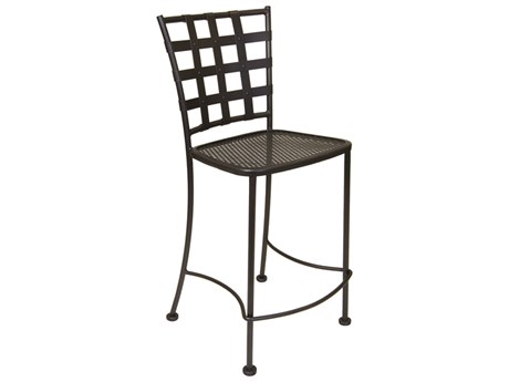 OW Lee Casa Wrought Iron Bar Stool