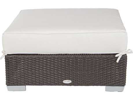 Patio Heaven Signature - Palisades Wicker Ottoman