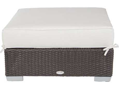 Patio Heaven Signature - Palisades Wicker Ottoman