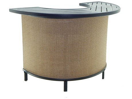 Castelle Classical Cast Aluminum 63 x 39 Semi Circular Bar
