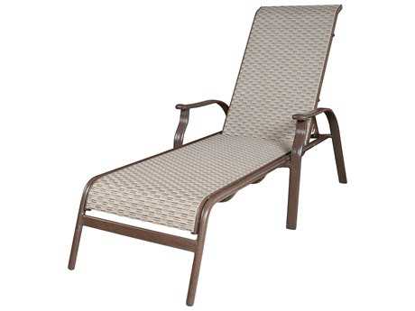 Panama Jack Island Breeze Aluminum Stackable Sling Chaise Lounge