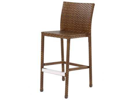 Panama Jack St. Barth's Wicker Stationary Barstool