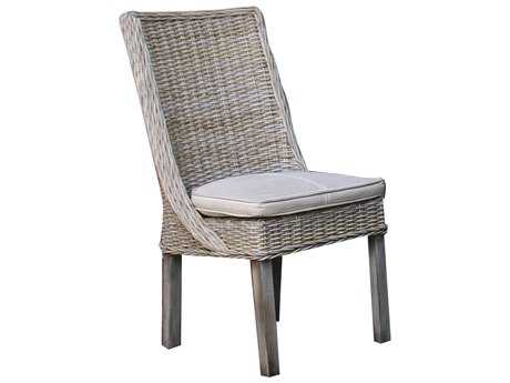 Panama Jack Exuma Wicker Dining Side Chair