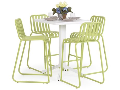 Palm Springs Rattan 0100 Series Aluminum Bar Set