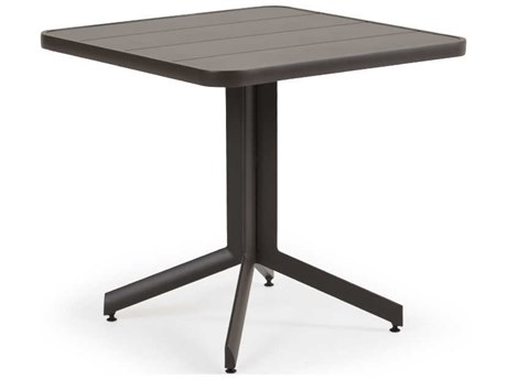 Palm Springs Rattan 0100 Series Aluminum 29.25 Square Pedestal Table