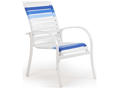 Palm Springs Rattan Aluminum 1600 Series Dining Arm Chair