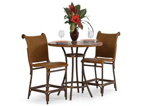 Palm Springs Rattan Aluminum 2400 Series Counter Height Set