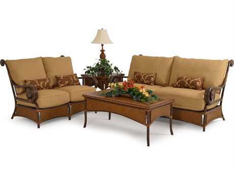 Palm Springs Rattan Aluminum 2400 Series Lounge Set
