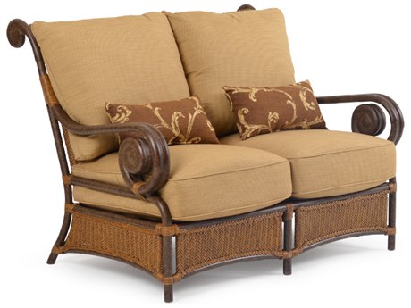 Palm Springs Rattan Aluminum 2400 Series Deep Seating Loveseat
