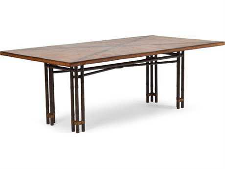 Palm Springs Rattan Aluminum 2400 Series 84 x 44 Rectangular Dining Table