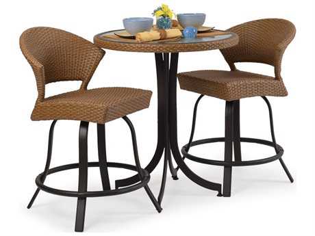 Palm Springs Rattan Aluminum 3200 Series Counter Height Set