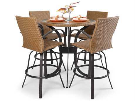 Palm Springs Rattan Aluminum 3200 Series Bar Set