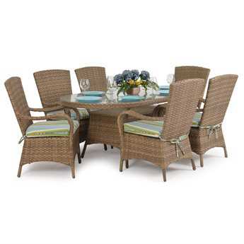 Palm Springs Rattan 6000 Series Dining Set
