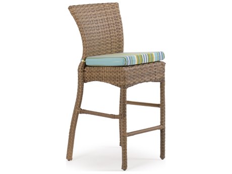Palm Springs Rattan 6000 Series Bar Height Stool w/ cushion