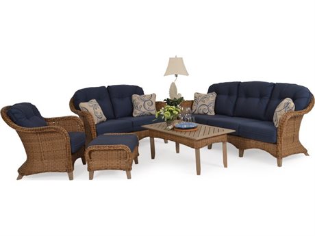 Palm Springs Rattan 6500 Series Wicker Lounge Set