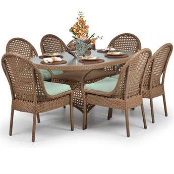 Palm Springs Rattan 6700 Series Dining Set