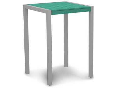 POLYWOOD® Mod Aluminum 30 Square Bar Table