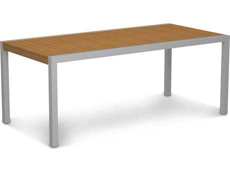 POLYWOOD® MOD Plastique 73 x 36 Rectangular Dining Table