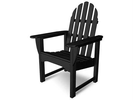 POLYWOOD® Classic Adirondack Recycled Plastic Dining Chair