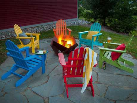 POLYWOOD® Classic Adirondack Recycled Plastic Lounge Set
