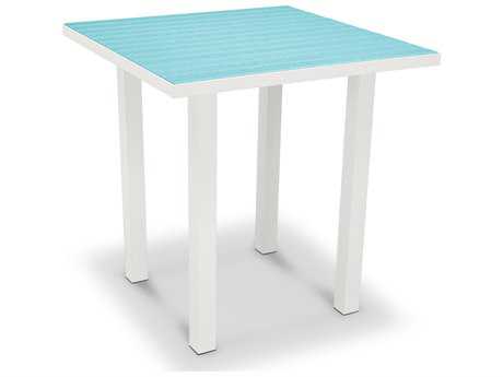 POLYWOOD® Euro Recycled Plastic 36 Square Counter Height Table