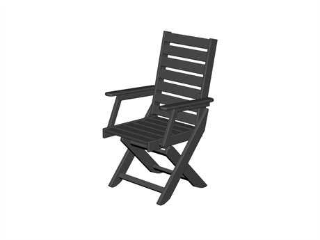 POLYWOOD® Captain Recycled Plastic Arm Dining Chair